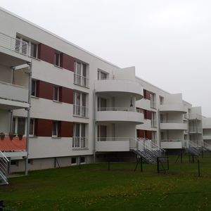 Balkonanlagen und Treppen, Wohnungsbaugesellschaft Görlitz – vergrößern